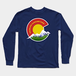 Colorado Cannabis Farm Long Sleeve T-Shirt